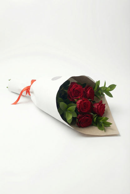 Half Dozen Red Roses