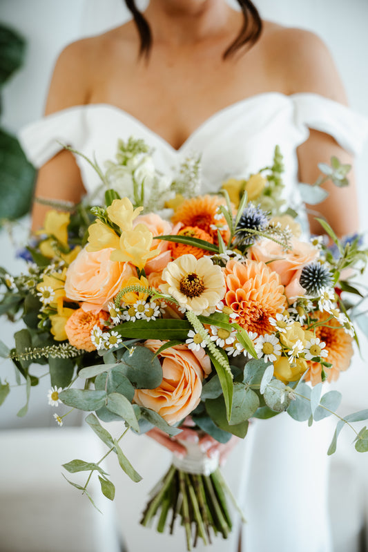 Summer Garden Bridal Bouquet