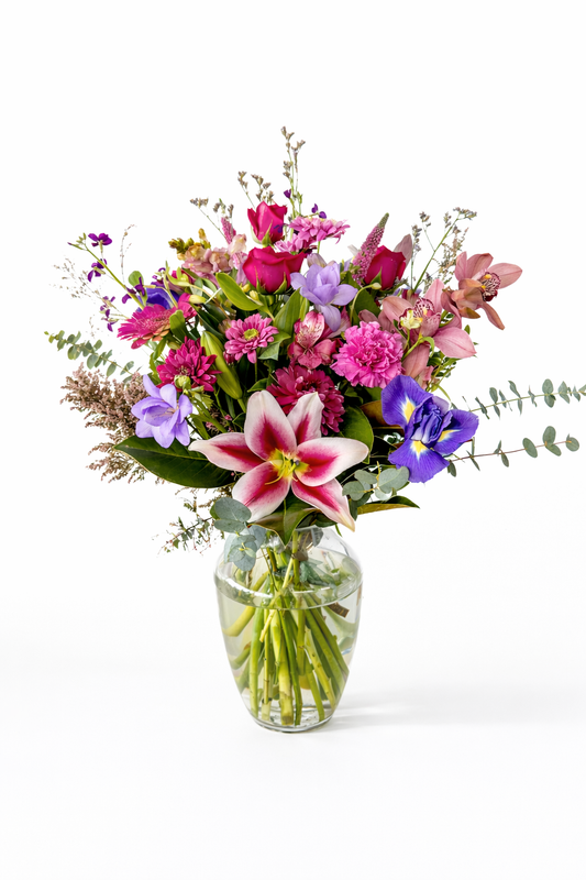Rosy Purple Bouquet