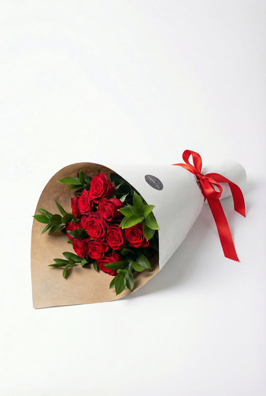 One Dozen Red Roses